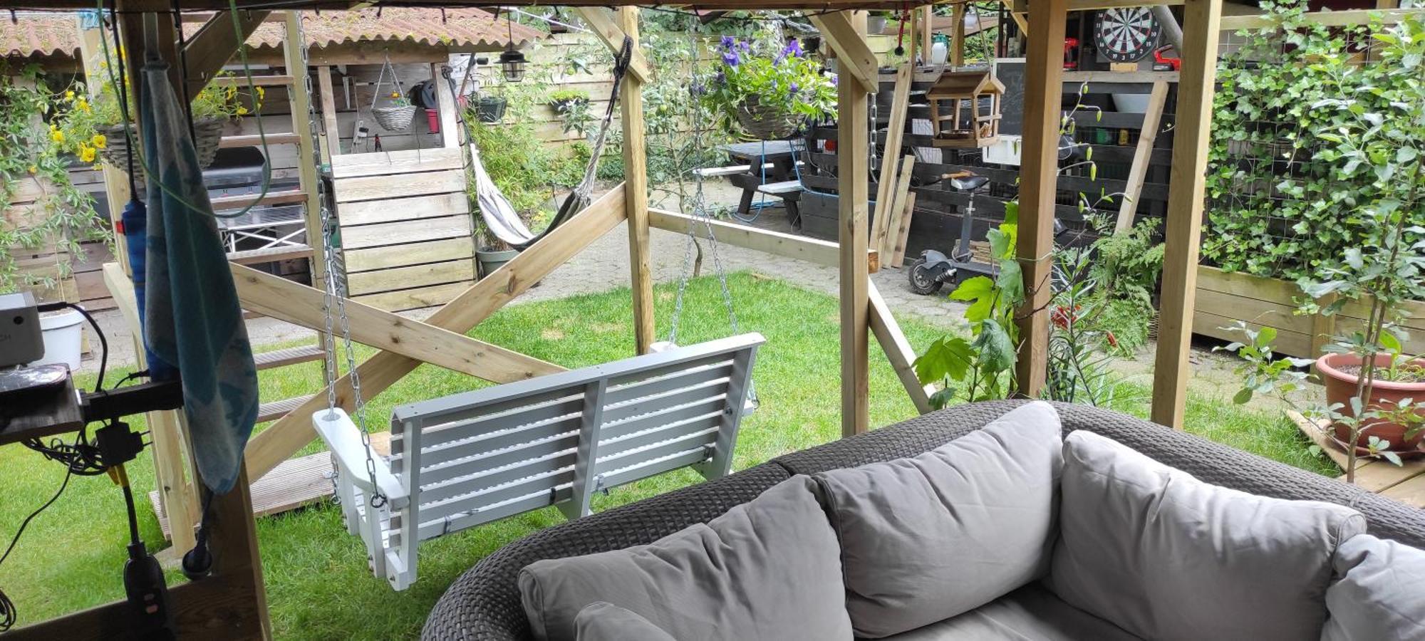 "Tempat Senang" Chalet On The Beautiful Veluwe With Airco Sauna Bbq Jacuzzi Beamer And Dog Putten Eksteriør billede
