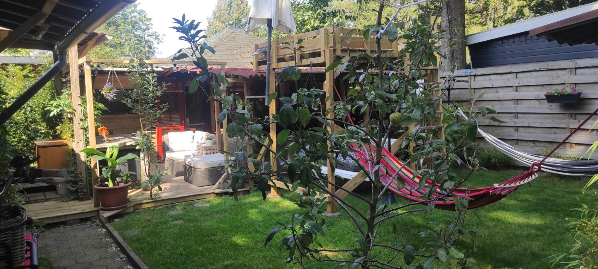 "Tempat Senang" Chalet On The Beautiful Veluwe With Airco Sauna Bbq Jacuzzi Beamer And Dog Putten Eksteriør billede